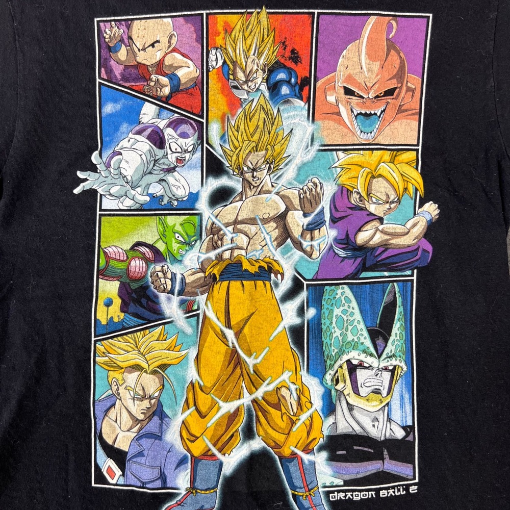 Ripple Junction Dragon Ball Z T-Shirt Kids Small Black Anime Graphic Tee